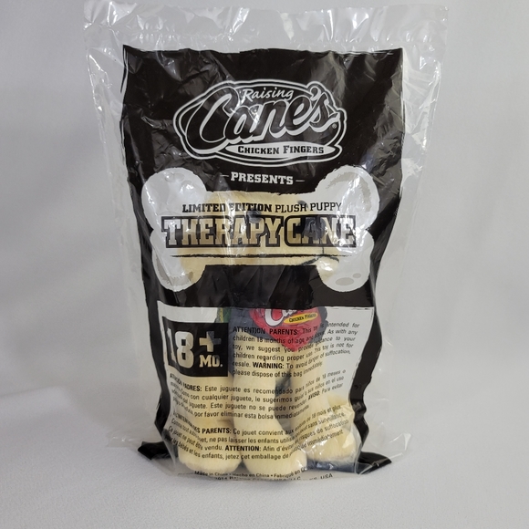 Raising Canes 2014 Therapy Cane Limited Edition Plush Puppy - Picture 13 of 13